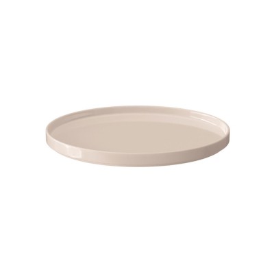Iconic univerzális tányér beige 24x2 cm