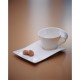 NewWave Caffe Cappuccino csésze 2,6 dl + csészealj