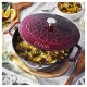 Staub öntöttvas edény | Grenadine-vörös | kerek | 24 cm | 3,6l