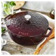 Staub öntöttvas edény | Grenadine-vörös | kerek | 24 cm | 3,6l