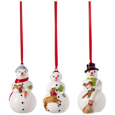 Nostalgic Ornaments hóemberek karácsonyfadísz 3 darabos