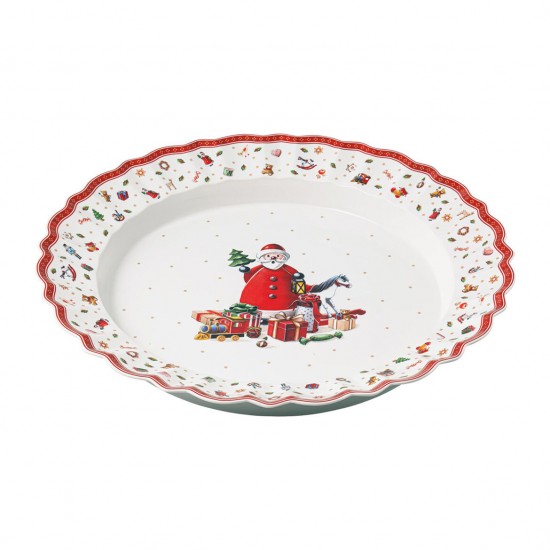 Toy's Delight tálaló tányér, többszínű-piros-fehér, 45 cm