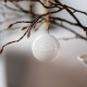 Winter Glow Ornament gömb 6 cm