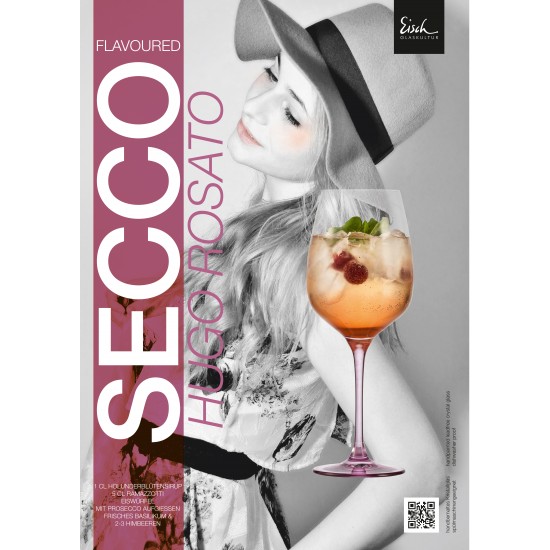 Eisch SECCO FLAVOURED Hugo pohár 2 db díszdobozban 7,1dl 254 mm