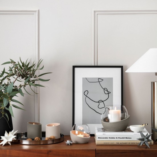 NewMoon Home illatos gyertya taupe Fantasy
