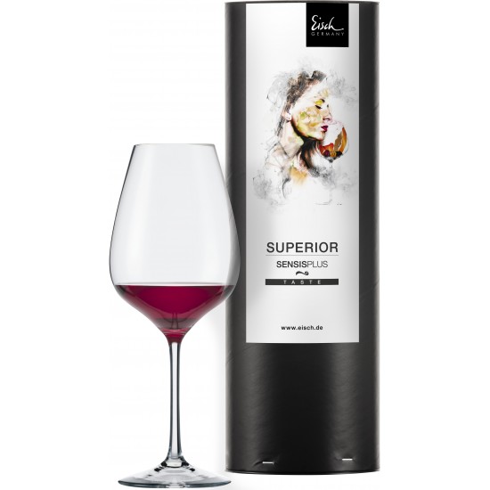 Eisch SUPERIOR SENSISPLUS Petite Sirah pohár díszhengerben 6dl 243 mm