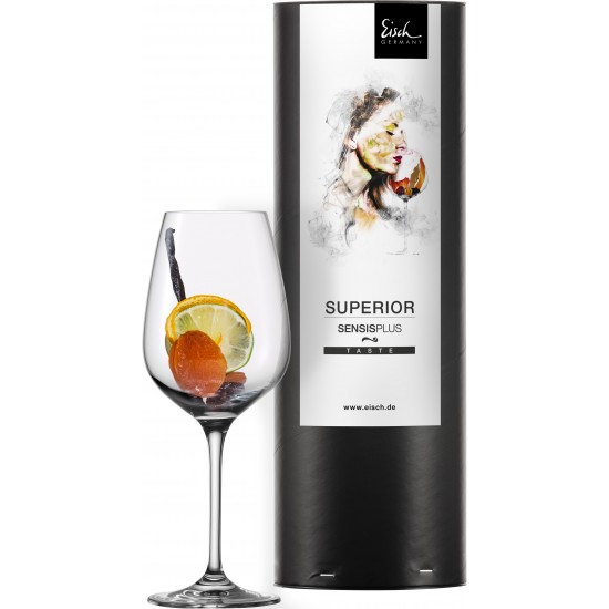 Eisch SUPERIOR SENSISPLUS fehérboros pohár díszhengerben 3,1dl 198 mm