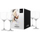Eisch SUPERIOR SENSISPLUS 4 db Burgundy pohár díszdobozban 4,7dl 205 mm