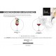Eisch SUPERIOR SENSISPLUS 4 db Burgundy pohár díszdobozban 4,7dl 205 mm