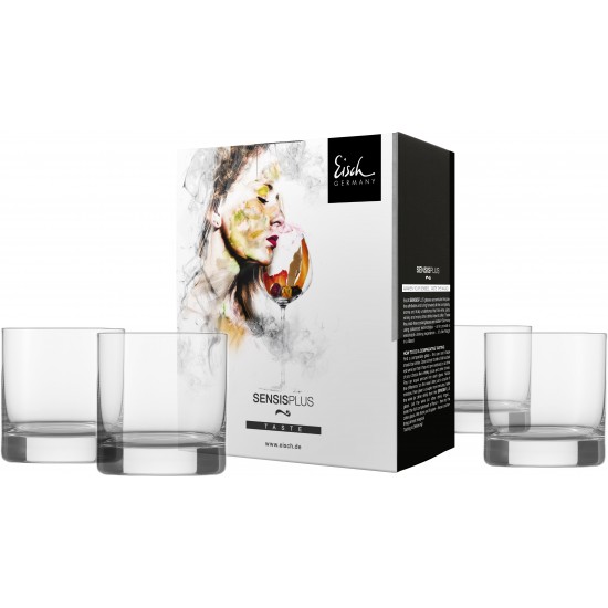 Eisch SUPERIOR SENSISPLUS 4 db Whisky pohár díszdobozban 4dl 95 mm