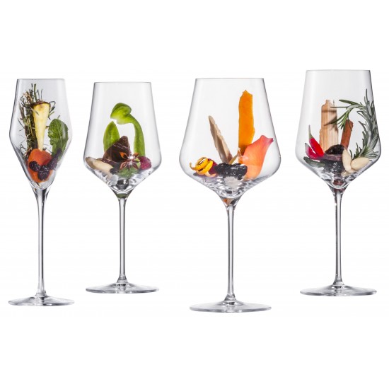 Eisch SKY SENSISPLUS 2 db vörösboros pohár díszdobozban 4,9dl 239 mm