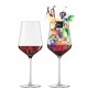 Eisch SKY SENSISPLUS 2 db vörösboros pohár díszdobozban 4,9dl 239 mm