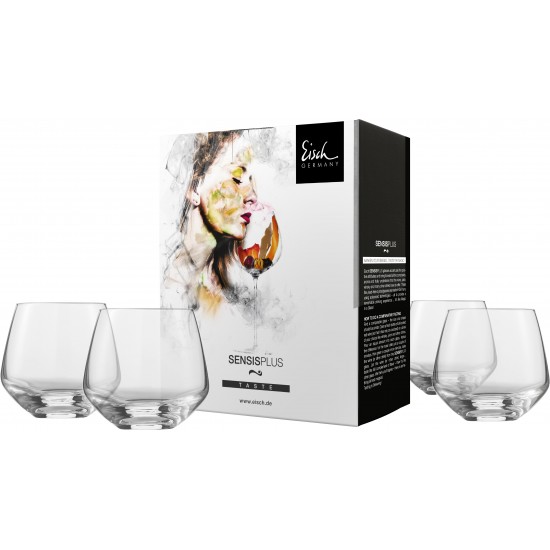 Eisch SKY SENSISPLUS 4 db Whisky pohár díszdobozban 3,9dl 90 mm