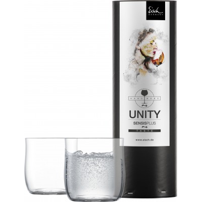 Eisch UNITY SENSISPLUS 2 db pohár díszhengerben 4,1dl 88 mm