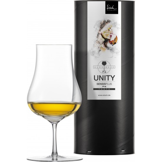 Eisch UNITY SENSISPLUS Malt whisky pohár díszhengerben 2,3dl 155 mm