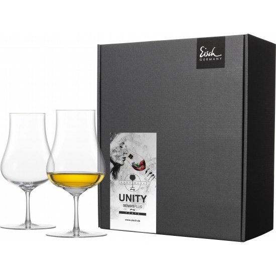 Eisch UNITY SENSISPLUS 2 db Malt Whisky pohár díszdobozban  2,3dl 155 mm