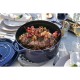 Staub öntöttvas edény| sötétkék | kerek 26 cm | 5,25l