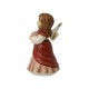 Goebel illatos karácsonyi rózsa  porcelán angyal 8,5 cm