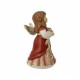 Goebel illatos karácsonyi rózsa  porcelán angyal 8,5 cm