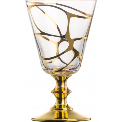 Eisch STARGATE GOLD vörösboros pohár 2,9dl 147 mm