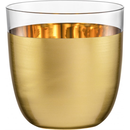Eisch COSMO COLLECT 2 db pohár full-arany díszhengerben 3,9dl 91 mm
