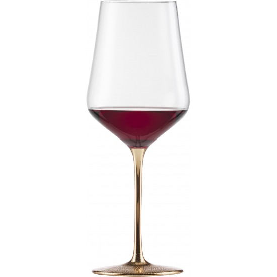 Eisch RAVI GOLD 2 db Bordeaux pohár díszdobozban  6,2dl 253 mm