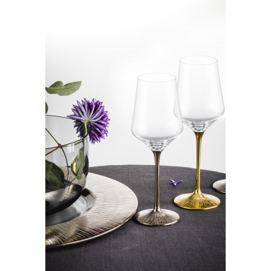 Eisch RAVI GOLD 2 db Bordeaux pohár díszdobozban  6,2dl 253 mm