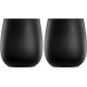 Eisch KAYA BLACK 2 db pohár díszhengerben 3,6dl 95 mm