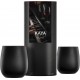 Eisch KAYA BLACK 2 db pohár díszhengerben 3,6dl 95 mm