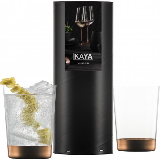 Eisch KAYA 2 db pohár díszhengerben 5,5dl 122 mm