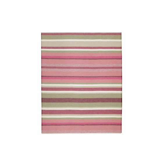 Stripe Out Pink pléd 130 x 170 cm