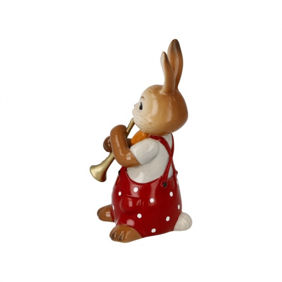 Cute Flute Player Rabbit