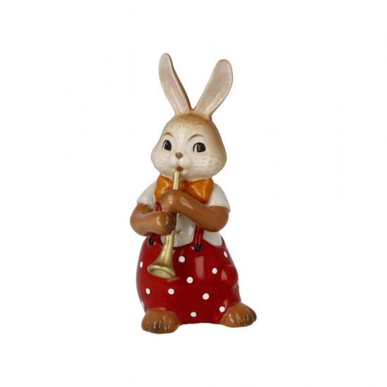 Cute Flute Player Rabbit