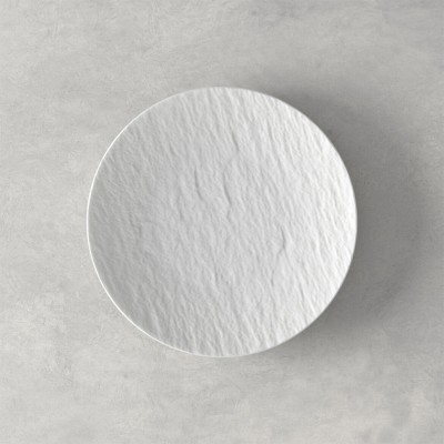 Manufacture Rock Blanc zsemle, desszerttányér 16 cm