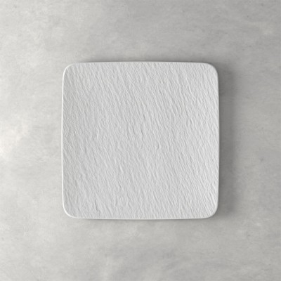 Manufacture Rock Blanc szögletes gourmet tányér 33 cm