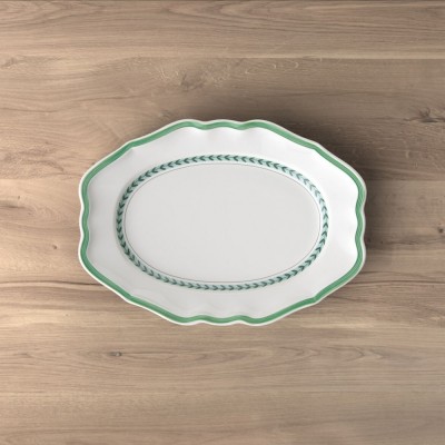 French Garden Green Line ováltál 37 cm