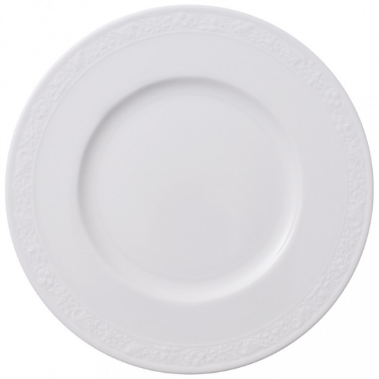 White Pearl zsemletányér, Couvert tányér 18 cm