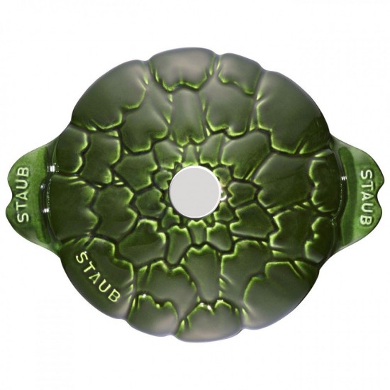 Staub Articsóka öntöttvas edény | Basil-zöld | 22 cm