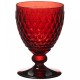 Boston coloured vörösboros pohár piros 3,1 dl 132mm