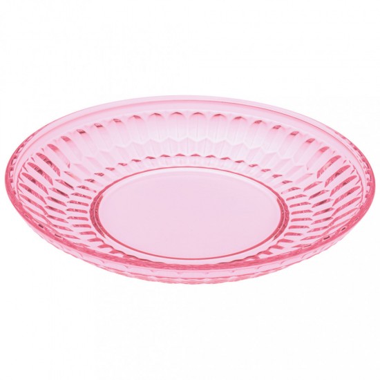 Boston coloured desszertes-reggelizőtányér rózsaszín 21 cm