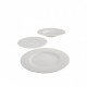 Basic White VIVO Kezdőkészlet 3x6 db tányér