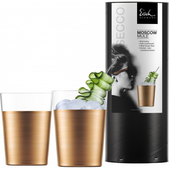 Eisch Secco Flavoured Moscow Mule koktélos pohár, 2 db