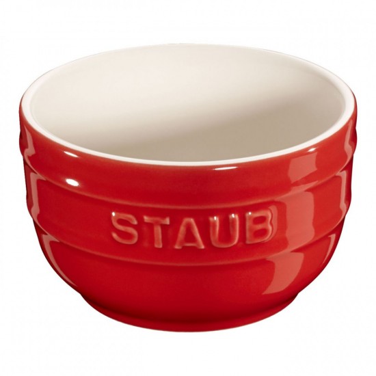 Staub kerámia Ramekin tálka | 2 db | Cherry | kerek