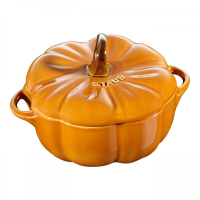 Staub kerámia Cocotte | 12cm | 0.50l | fahéjszínű | pumpkin