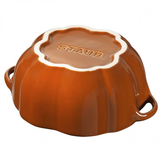 Staub kerámia Cocotte | 12cm | 0.50l | fahéjszínű | pumpkin