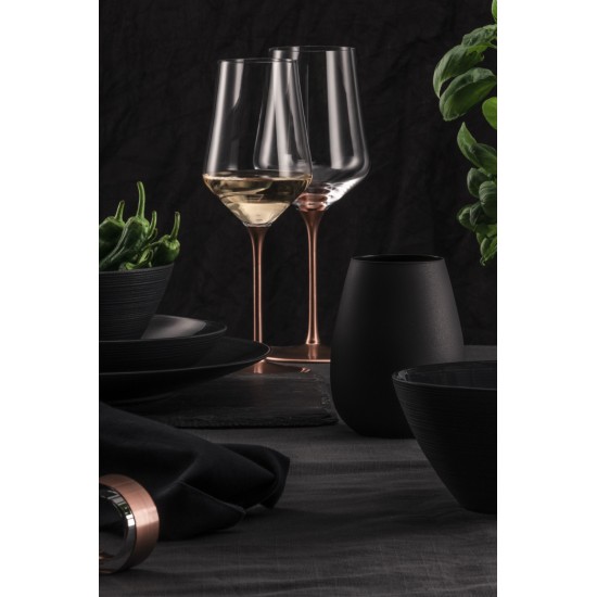 Eisch Kaya pohár, fekete 95 mm, 3,6 dl