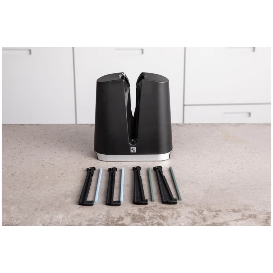 ZWILLING | késélező V-Edge 8 cm | fekete | ABS