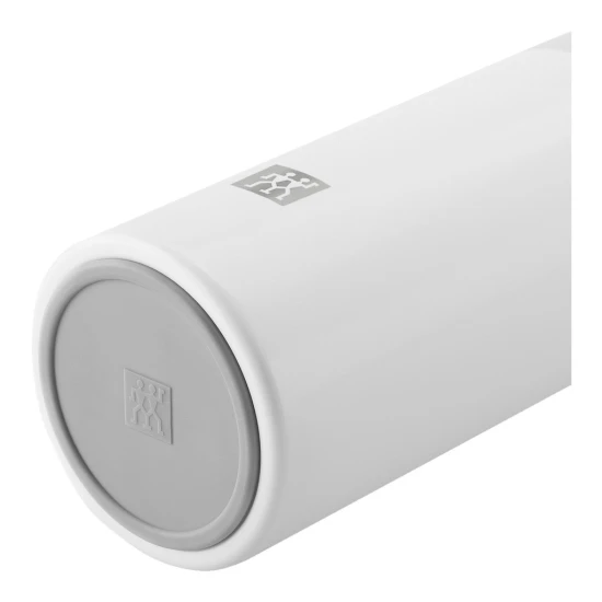 ZWILLING Thermo | tea és gyümölcs tárolóüveg 420 ml | rozsdamentes acél | fehér-szürke