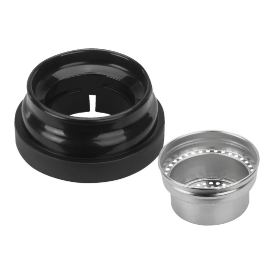 ZWILLING Thermo | tea és gyümölcs tárolóüveg 420 ml | rozsdamentes acél | fekete