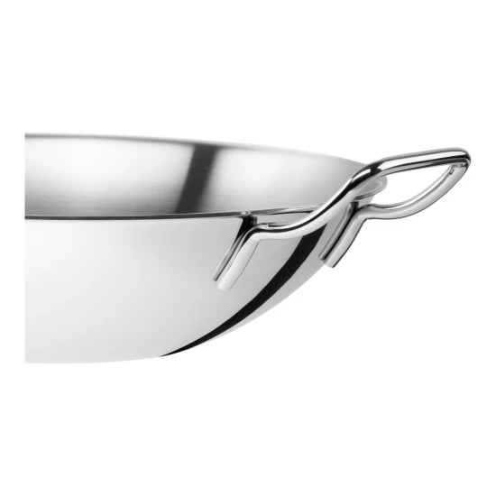 ZWILLING Plus | Wok 32 cm | kerek | 18/10 rozsdamentes acél